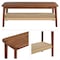 Alaterre Furniture Calais 4 Piece Set, Coffee Table, 2 End Tables and Console ANCA1170R2 - alternate 2